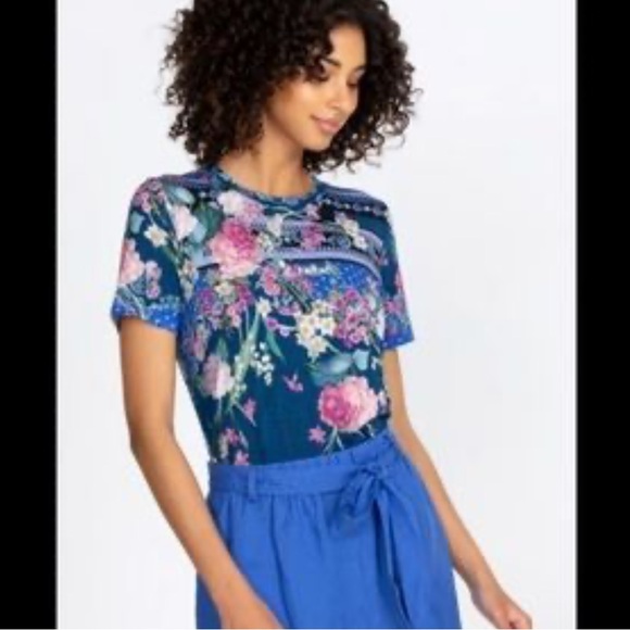 Johnny Was Revive Floral Favorite Graphic Tee - Picture 5 of 6